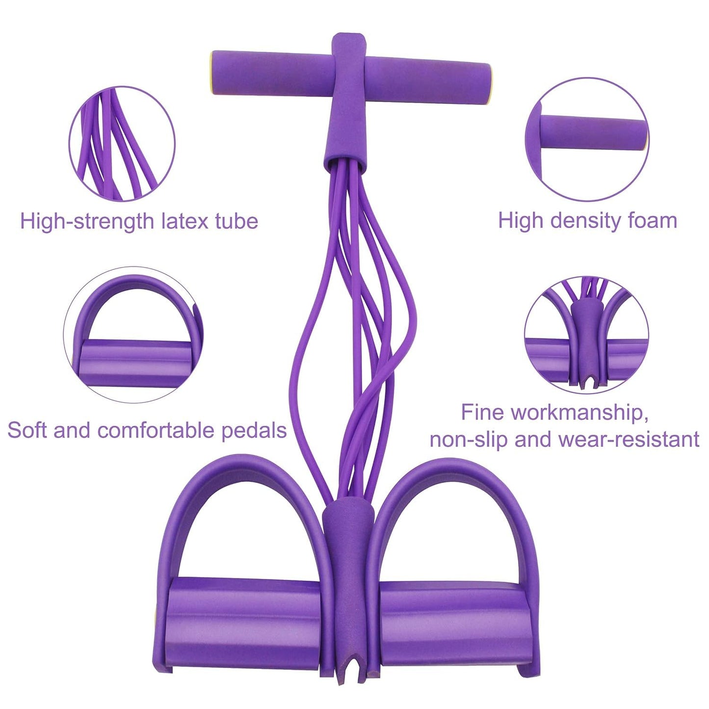 Yoga Pedal Puller Resistance Band - (Best Fitness Equipment)